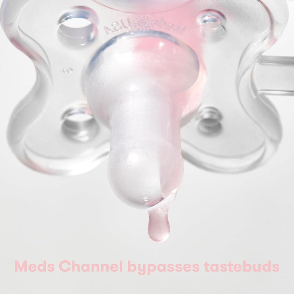 Frida Baby Medicine Pacifier Syringe, Accu-Dose Paci, Medi Frida Dispenser for Mess & Fuss Free Use, Made in USA