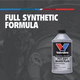 Valvoline DOT 3 & 4 Synthetic Brake Fluid with High Boiling Point, Corrosion Protection, Vapor Lock Resistance, Compatible with ABS, Disc and Drum Brake Systems, 32oz