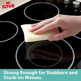 Mr. Scrub All-PLrpose Sponges, Non Scratch, for Washing and Cleaning Dishes, Premium Scrub and Scrubbers, 12 Pads, Ideal for Kitchen, Bathroom