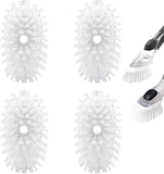 Brush Refills for OXO Dish Brush - 4 Pack Dish Brush Cleaning Soap Dispensing Head Replacement for Scrubber (White)