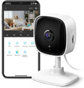 TP-Link Tapo 1080P Indoor Security Camera for Baby Monitor, Dog Camera w/Motion Detection, 2-Way Audio Siren, Night Vision, Cloud & SD Card Storage, Works w/Alexa & Google Home (Tapo C100)