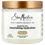 SheaMoisture for Dry Skin Nourishing Hydration 100% Extra Virgin Coconut Oil Soften and Restore Skin and Hair 14.5 oz
