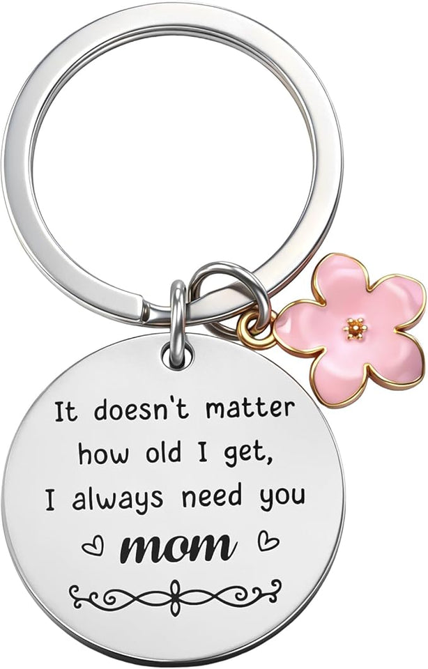 Mothers Day Gift for Mom from Daughter Son, Mom Birthday Gifts Mom Keychain, Valentines Day Christmas Gift for Moms, Happy Mothers Day Presents Mother Gift