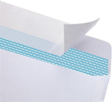 Aimoh #10 Security Self Seal Envelopes – 100 Qty |No Window, EnveGuard, 4⅛ x 9½", White, 24 LB, 100 Count (34100)
