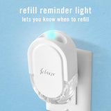 Febreze Plug-In Air Freshener, Odor-Fighting Scented Oil Starter Kit, Air Fresheners for Home and Bathroom and Kitchen, Long Lasting for Strong Odors, Downy April Fresh Scent, Warmer + 2 Refill