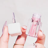 Teen Make up Basket Hydrating Lip Gel Vitamin E Clear Rosehip Oil Bubble Gum Cherry Strawberry Lip Filler Hydrating Cute Makeup Stuff
