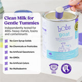 Premium Whole Goat Milk Infant Formula with Iron – Gentle Digestive Support for Sensitive Tummies, Non-GMO Powder with DHA & Prebiotics, 20 oz