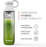 Promixx FORM Protein Shaker Bottle - A Premium for Shakes Infusions and Hydration Durable Gym Bottle, Leakproof Lid, Odorless 26oz (Graphite Gray), (PRO-P-S2-760SHAKER-GGCG)