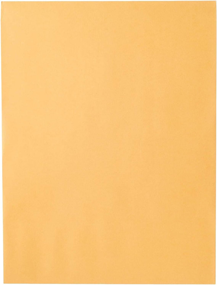 Mead Envelopes, 9" x 12", Clasp Closure, Brown Kraft All-PLrpose 24-lb Paper Mailing Envelopes, 20 Count (76020)