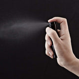 LISAPACK 8ML Travel Perfume Atomizer Bottle (3PCS, Black)