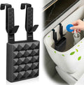 Adjustable Toilet Tank Cleaning Tablet Holder-Hanging Silicone Basket Carrier with Rustproof Hooks for Bowl Cleaner & Bleach Tablet Caddy, Accessory Fit Up to 7" Water Level