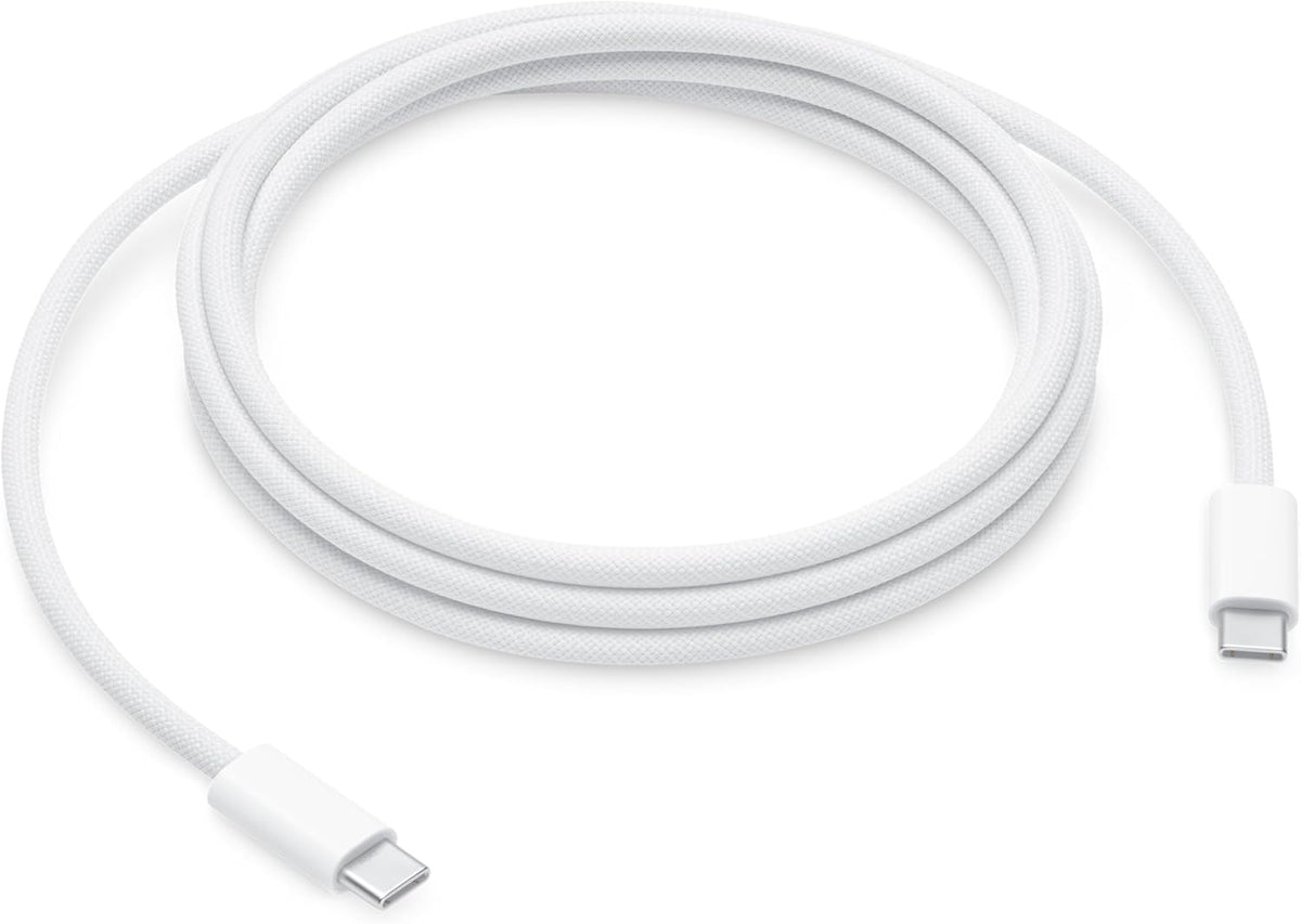Apple 240W USB-C to USB-C woven charge cable, 2 meters for fast and convenient charging