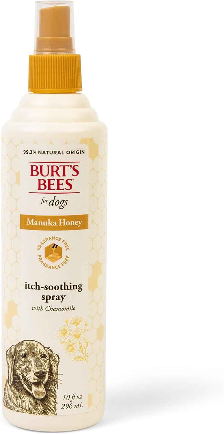 Burt’s Bees for Pets Itch Shampoo with Manuka Honey and Chamomile for Dogs, Itch Relief for Dogs - Naturally Derived Ingredients, 16 Fl Oz