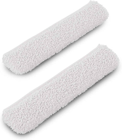 GÜTEWERK Shower Squeegee for Glass Doors, Silicone Window Squeegee, Bathroom and Glass Cleaning - Black - 9 Inch