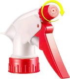 JohnBee Empty Spray Bottles (16oz/2Pack) - Adjustable Spray Bottles for Cleaning Solutions - No Leak and Clog - HDPE spray bottle For Plants, Pet, Vinegar, BBQ, and Rubbing Alcohol