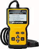 MOTOPOWER MP69033 Car OBD2 Scanner Code Reader Engine Fault Scanner CAN Diagnostic Scan Tool for All OBD II Protocol Cars Since 1996, Yellow