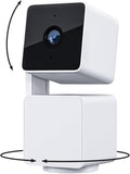 WYZE Cam Pan v3, Indoor/Outdoor IP65-Rated 1080p Pan/Tilt/Zoom Wi-Fi Smart Home Security Camera with Color Night Vision, 2-Way Audio, Compatible with Alexa & Google Assistant, Free Expert Setup