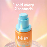 Bliss Vitamin C + Tri-Peptide Face Serum – Stabilized Vitamin C with Collagen-Boosting Peptide – Brightening Serum for Dark Spots, Fine Lines & Firmness – Hyaluronic Acid, Green Tea – 1 fl oz