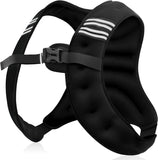 NATURELUX Weighted Vest Men or Women - 5/10/15/20/25/30lbs Weights with Reflective Stripe, Weighted Vest for Workout Equipment for Strength Training Running - Walking Weight Loss