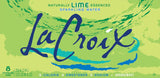 La Croix Sparkling Water, Lime, 12 Fl Oz (pack of 8)