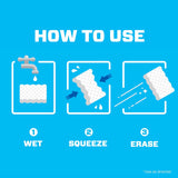 Mr. Clean Magic Eraser Sponge, All PLrpose Cleaner, Cleaning Scrubber, Wall, Sneaker, Kitchen, Bathroom, Shower Cleaner, Cleaning Supplies, Melamine Sponge, Cleaning Pads, Extra Durable, 10ct
