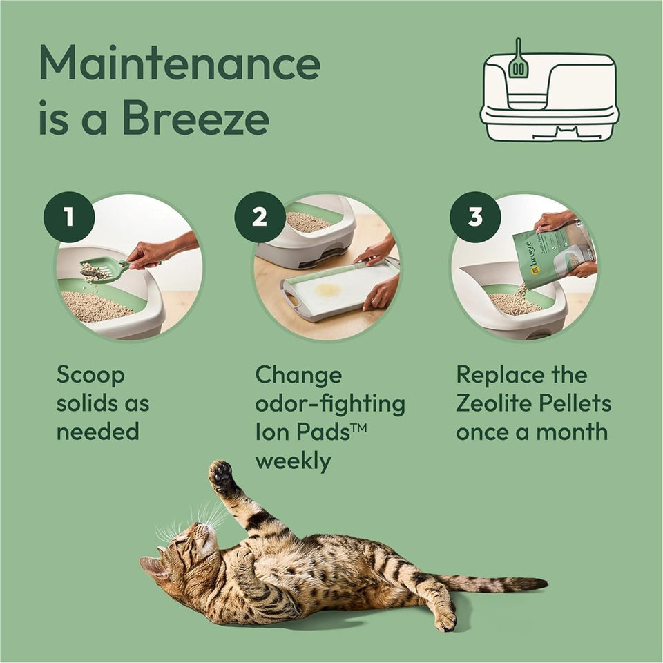 PLrina Tidy Cats Cat Litter Breeze Pads Refill Pack Multi Cat Litter Pads - 8 ct. Bag