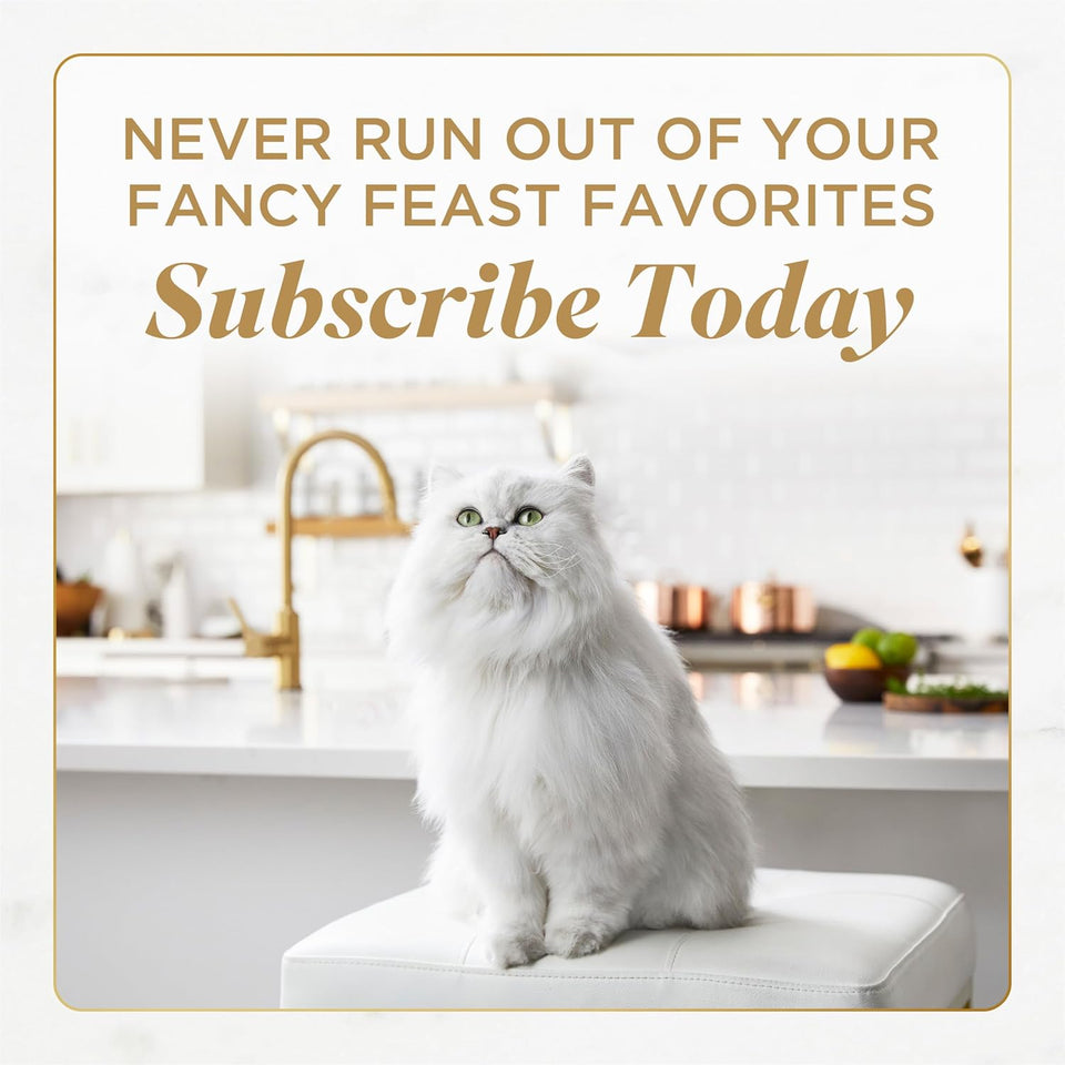 PLrina Fancy Feast Gourmet Wet Cat Food Variety Pack, Petites Gravy Collection, break-apart tubs, 48 servings - (Pack of 24) 2.8 oz. Tubs