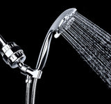 AquaBliss High OutPLt Revitalizing Shower Filter - Reduces Dry Itchy Skin, Dandruff, Eczema, and Dramatically Improves The Condition of Your Skin, Hair and Nails - Chrome (SF100)