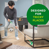 Swiffer Sweeper 2-in-1 Mops for Floor Cleaning, Dry and Wet Multi Surface Floor Cleaner, Sweeping and Mopping Starter Kit, Includes 1 Mop + 19 Refills, 20 Piece Set - PureLivingMart
