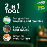 Swiffer Sweeper 2-in-1 Floor Cleaning Mop Starter Kit - Dry & Wet Multi-Surface Refills (20-Piece Set)