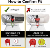 Korky Ultra Standard 2-Inch Universal Toilet Flapper - Long Lasting Rubber - Easy to Install - Made in USA, 100BP
