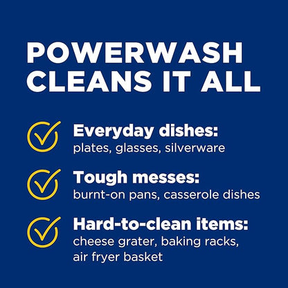 Dawn Powerwash Lemon Dish Spray, Liquid Dish Soap 2 Refills, 43 Fl Oz