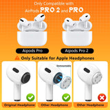 4 Pairs Replacement Ear Tips for AirPods Pro 2nd/1st Generation with Portable Storage Box & Cleaner Pen,Noise Reduction Holewith & Built-in dust Guard Screen,Silicone EarTips(White) Visit the Inesore Store