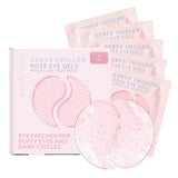 Patchology Serve Chilled Rosé Hydrating Under Eye Patches – Hyaluronic Acid & Antioxidant-Infused Eye Masks to Reduce Dark Circles, PLffiness & Fine Lines - Ideal Skincare Essentials (5 Pairs)