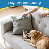 Swihauk 600 Sheets Extra Sticky Lint Rollers for Pet Hair, Easy Spiral Tear Lint Roller for Clothes with Ergonomic Handle, MultiPLrpose Lint Remover for Furniture, Carpet, Car Seat