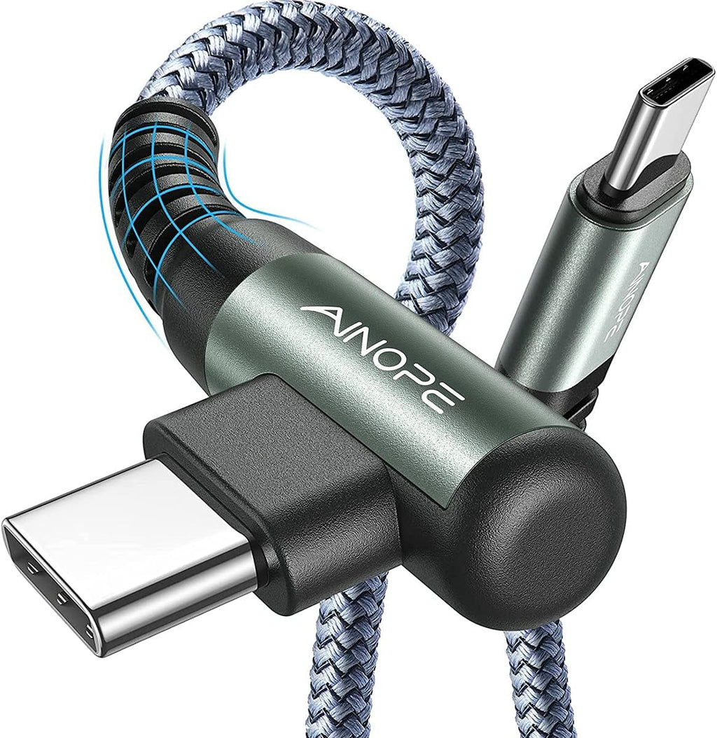 ainope 60w 2-pack 6.6ft usb c to usb c cable fast charging phone charger for iphone 17 pro max accessories