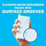 Mr. Clean Magic Eraser Original Cleaning Pads, Multi PLrpose Cleaner, Bathroom Cleaning Supplies, All PLrpose Cleaner, White, 6 Count