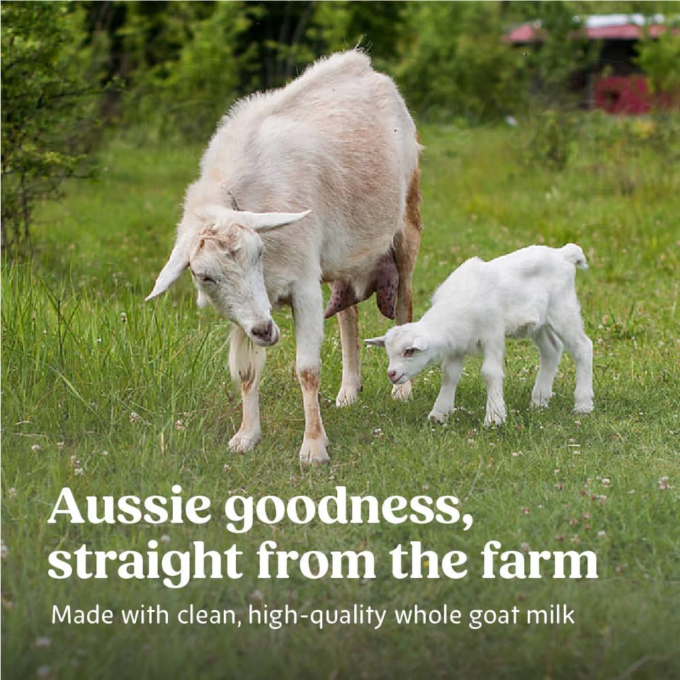 Premium Whole Goat Milk Infant Formula with Iron – Gentle Digestive Support for Sensitive Tummies, Non-GMO Powder with DHA & Prebiotics, 20 oz
