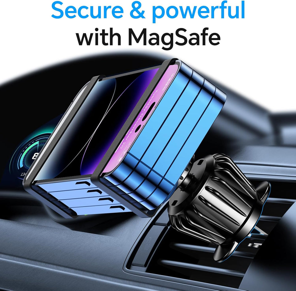 Kaistyle for Magsafe Car Mount‹ې20 Strong Magnets‹ÛÔMagnetic Phone Holder for Car Phone Holder Mount Dash Mounted Holders Cell Phone Holders for Your Car Accessories for Women Men for iPhone 17 16 15 14 - PureLivingMart