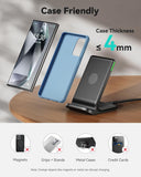 inou 15w fast qi wireless charger with adaptive light for iphone samsung google and more