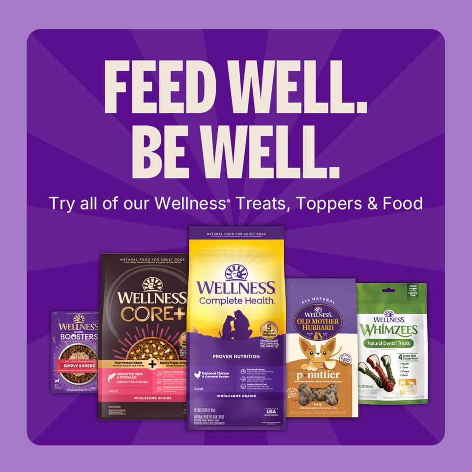 Wellness PLppy Treats, Natural, Training Treat, Grain Free, Soft Lamb & Salmon (8 Ounce Bag)