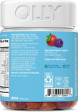 OLLY Kids Multivitamin & Probiotic Gummy, Digestive Support, Vitamins A, D, C, E, B, Zinc, Chewable Supplement, Berry Flavored, 50 Day Supply - 100 Count