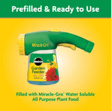 Miracle-Gro Garden Feeder with Water Soluble All PLrpose Plant Food - Plant Fertilizer, Hose-end Feeder for Outdoors, 1 lb.