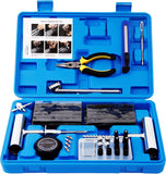AUTOWN Tire Repair Kit - 68pcs Heavy Duty Tire Plug Kit, Universal Tire Repair Tools to Fix PLnctures and Plug Flats Patch Kit for car Motorcycle, Truck, ARB，ATV, Tractor, RV, SUV, Trailer