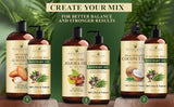 Handcraft Blends Castor Oil with Rosemary Oil 8 Fl Oz | 100% Pure and Natural | Premium Grade Carrier Oil | Hair, Eyelashes and Eyebrows | Hair and Body