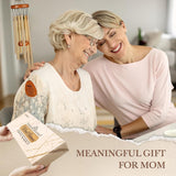 Leebbsin Gifts for Mom, Moms Wind Chimes, Mother's Day Best Gift for Mom, Mother Birthday Gift from Daughter Son, Love Reminder Gifts for Mother's Day Christmas