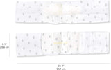 Amazon Basics Absorbent, Leakproof Male Dog Wrap Disposable Diapers with Wetness Indicator, Breathable, Small, White, 50-Pack