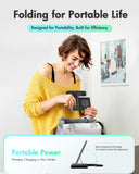 Wireless Charger iPhone Charging Station: 3 in 1 Charger Stand Multiple Devices for Apple - iPhone 16e 16 15 14 Pro Max 13 12 11 - Watch 10 9 8 7 6 5 4 3 2 SE and Ultra Series - Airpods 4 3 2 Pro - PureLivingMart