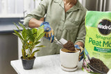 Miracle-Gro Sphagnum Peat Moss - Enriched with Plant Food, Add to Potting Mix and Native Soil, 8 qt. (2-Pack)