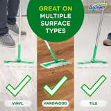 Swiffer Sweeper 2-in-1 Floor Cleaning Mop Starter Kit - Dry & Wet Multi-Surface Refills (20-Piece Set)
